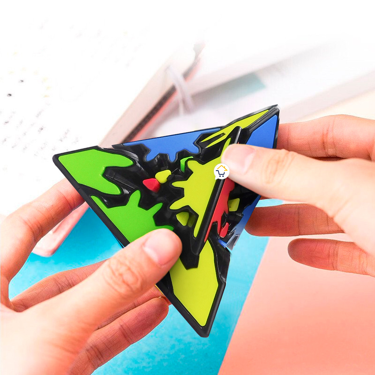 Miniatura 6 de Cubo Rubik Piramide Engranaje MFG2034